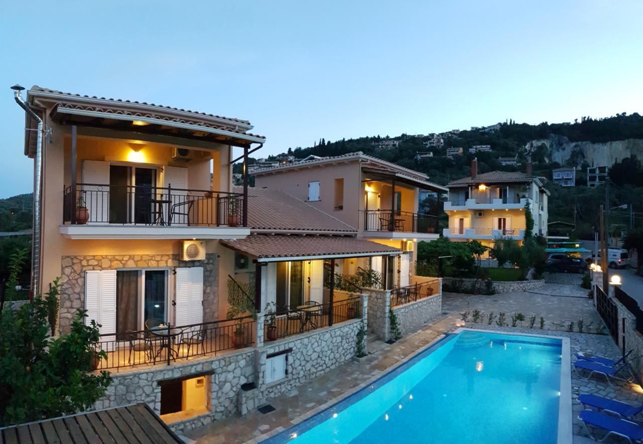 Alkionis Pool View Apartments Lefkáda Buitenkant foto